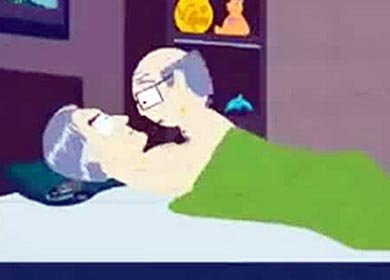 Миссис Гаррисон чпокается с любовником в мультике «South Park»
