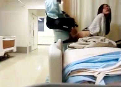 Реальная ебля в японской больнице